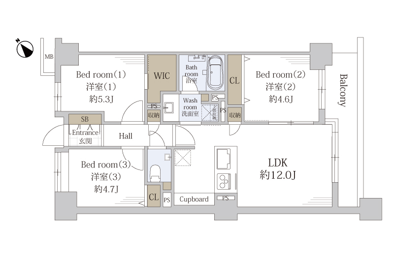 【目黒青葉台グランドハイツ　2F】「渋谷」「神泉」「代官山」を普段使いする