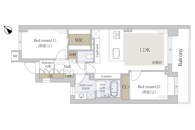 成約済【クリオ恵比寿弐番館】恵比寿・目黒を日常にする、大人の都心邸宅
