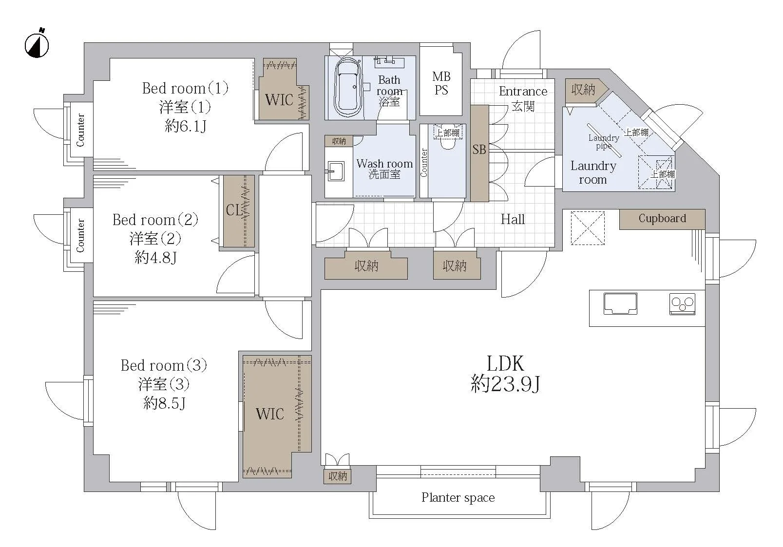 【代々木上原第一マンションズ】最上階×ワンフロア独立住戸・空を抱く